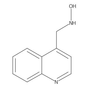 n-[(Quinolin-4-yl)methyl]hydroxylamine结构式