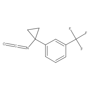1-(1-Isocyanatocyclopropyl)-3-(trifluoromethyl)benzene Structure