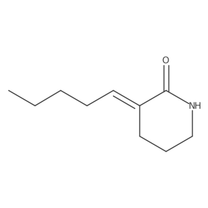 (E)-3-Pentylidenepiperidin-2-one结构式