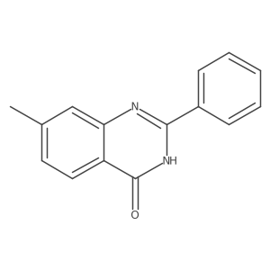 7-Methyl-2-phenylquinazolin-4(3H)-one Structure