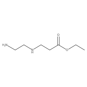 Ethyl 3-[(2-aminoethyl)amino]propanoate Structure