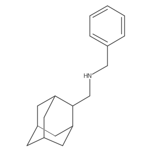 [(Adamantan-2-yl)methyl](benzyl)amine结构式