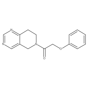1-(7,8-dihydropyrido[4,3-d]pyrimidin-6(5H)-yl)-2-phenoxyethanone Structure