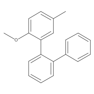 2-(2-Methoxy-5-methylphenyl)-1,1'-biphenyl结构式
