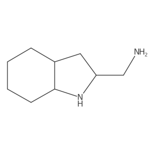 [(2S,3aS,7aS)-octahydro-1H-indol-2-yl]methanamine Structure
