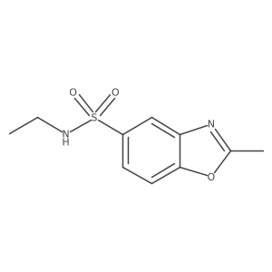 N-ethyl-2-methyl-1,3-benzoxazole-5-sulfonamide Structure