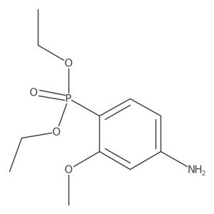 Diethyl (4-amino-2-methoxyphenyl)phosphonate Structure