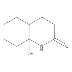trans-8a-Hydroxyoctahydroquinolin-2(1H)-one Structure