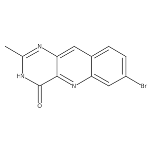 7-Bromo-2-methylpyrimido[5,4-b]quinolin-4-ol Structure