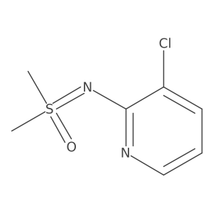[(3-Chloropyridin-2-yl)imino]dimethyl-lambda6-sulfanone Structure
