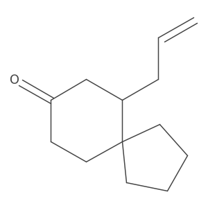 6-(Prop-2-en-1-yl)spiro[4.5]decan-8-one结构式