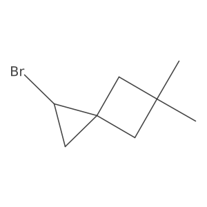 1-Bromo-5,5-dimethylspiro[2.3]hexane结构式