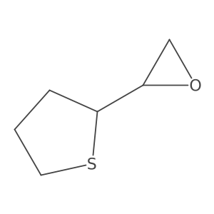 (2R)-2-(thiolan-2-yl)oxirane结构式