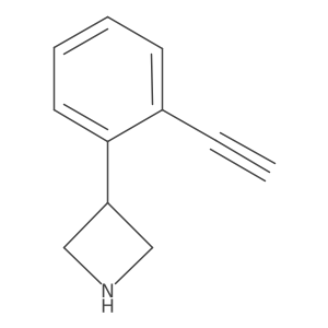 3-(2-Ethynylphenyl)azetidine Structure
