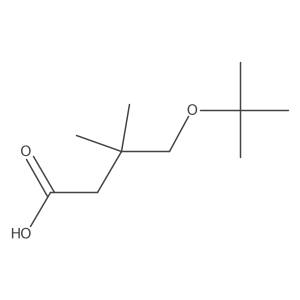 4-(Tert-butoxy)-3,3-dimethylbutanoic acid Structure