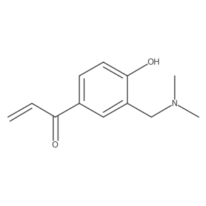 1-{3-[(Dimethylamino)methyl]-4-hydroxyphenyl}prop-2-en-1-one结构式