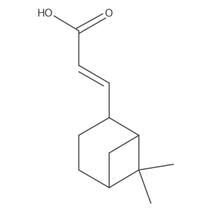3-{6,6-Dimethylbicyclo[3.1.1]heptan-2-yl}prop-2-enoic acid Structure