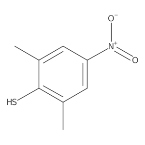 2,6-Dimethyl-4-nitrobenzenethiol Structure