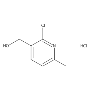 (2-Chloro-6-methylpyridin-3-yl)methanol;hydrochloride结构式