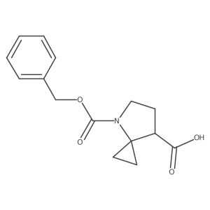 4-[(Benzyloxy)carbonyl]-4-azaspiro[2.4]heptane-7-carboxylic acid Structure