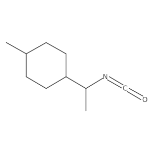 1-(1-Isocyanatoethyl)-4-methylcyclohexane Structure