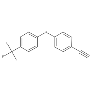1-Ethynyl-4-(4-(trifluoromethyl)phenoxy)benzene Structure