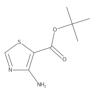 tert-Butyl 4-aminothiazole-5-carboxylate Structure
