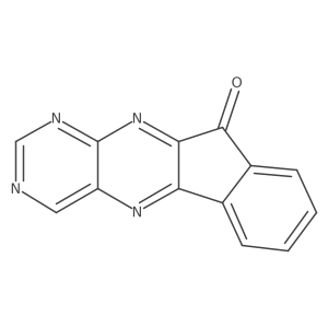 10H-Indeno[1,2-g]pteridin-10-one Structure