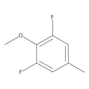 2,6-Difluoro-4-methylanisole Structure