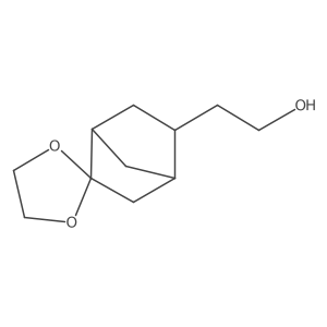 Spiro[bicyclo[2.2.1]heptane-2,2a(2)-[1,3]dioxolane]-5-ethanol Structure