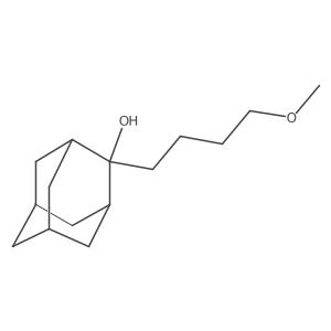 2-(4-Methoxybutyl)tricyclo[3.3.1.13,7]decan-2-ol Structure