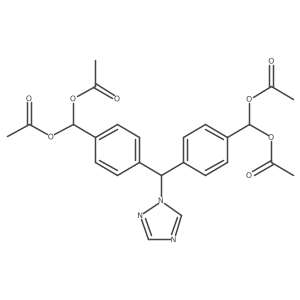(((1H-1,2,4-triazol-1-yl)methylene)bis(4,1-phenylene))bis(methanetriyl) tetraacetate Structure