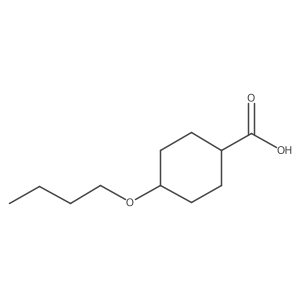 4-Butoxycyclohexanecarboxylic acid Structure