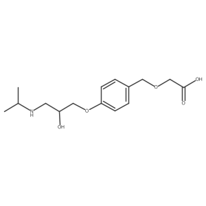 O-(Desisopropyl) bisoprolol acid Structure