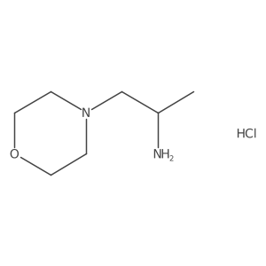 (2S)-1-(Morpholin-4-YL)propan-2-amine hydrochloride结构式