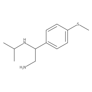 N1-(1-Methylethyl)-1-[4-(methylthio)phenyl]-1,2-ethanediamine Structure