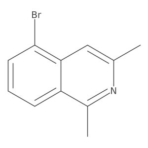 5-Bromo-1,3-dimethylisoquinoline Structure