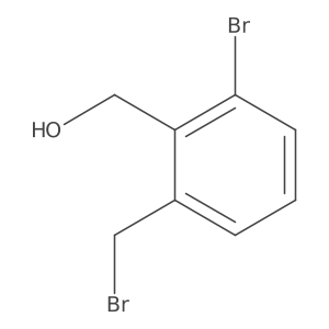 (2-Bromo-6-(bromomethyl)phenyl)methanol Structure
