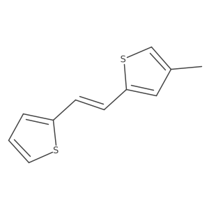 Thiophene, 4-methyl-2,2a(2)-vinylenedi-, (E)-结构式