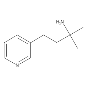 2-Methyl-4-(pyridin-3-yl)butan-2-amine Structure