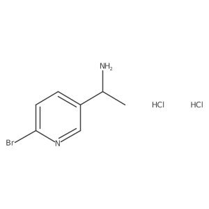 (S)-1-(6-Bromopyridin-3-yl)ethanamine dihydrochloride Structure