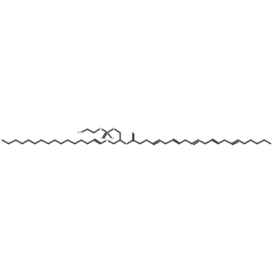 [1-[2-aminoethoxy(hydroxy)phosphoryl]oxy-3-hexadec-1-enoxypropan-2-yl] (4Z,7Z,10Z,13Z,16Z)-docosa-4,7,10,13,16-pentaenoate结构式