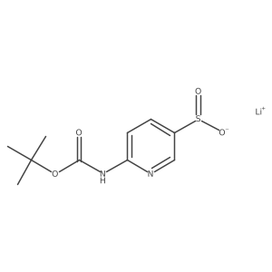tert-butyl N-[5-[(lithiooxy)sulfinyl]pyridin-2-yl]carbamate结构式