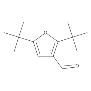 2,5-Di-tert-butylfuran-3-carbaldehyde Structure