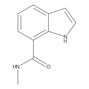 N-methyl-1H-indole-7-carboxamide Structure