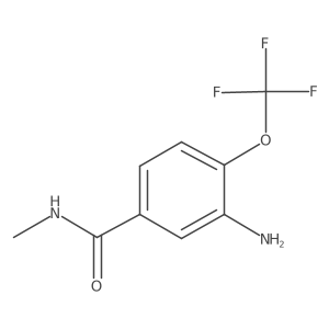 3-Amino-N-methyl-4-trifluoromethoxy-benzamide Structure