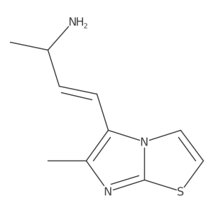 4-{6-Methylimidazo[2,1-b][1,3]thiazol-5-yl}but-3-en-2-amine Structure