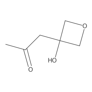 1-(3-Hydroxyoxetan-3-yl)propan-2-one结构式
