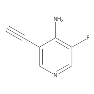 3-Ethynyl-5-fluoropyridin-4-amine Structure