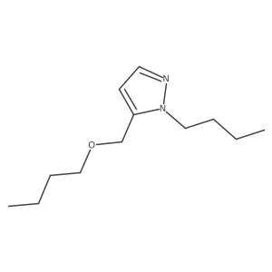 5-(butoxymethyl)-1-butyl-1H-pyrazole Structure